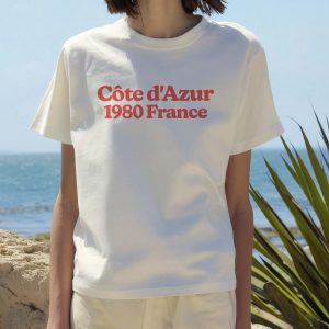 Côte d'Azur 1980 France Retro Graphic Tee